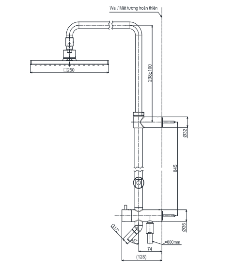 Bộ sen cây nóng lạnh TOTO TBW08006A TBG08302VA TBW02006A