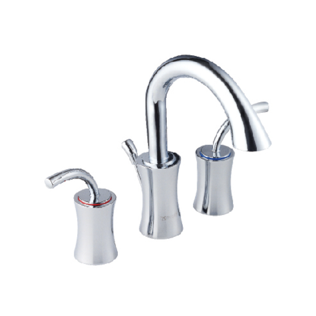 Vòi lavabo 3 lỗ nóng lạnh MOEN Duna Series 4140