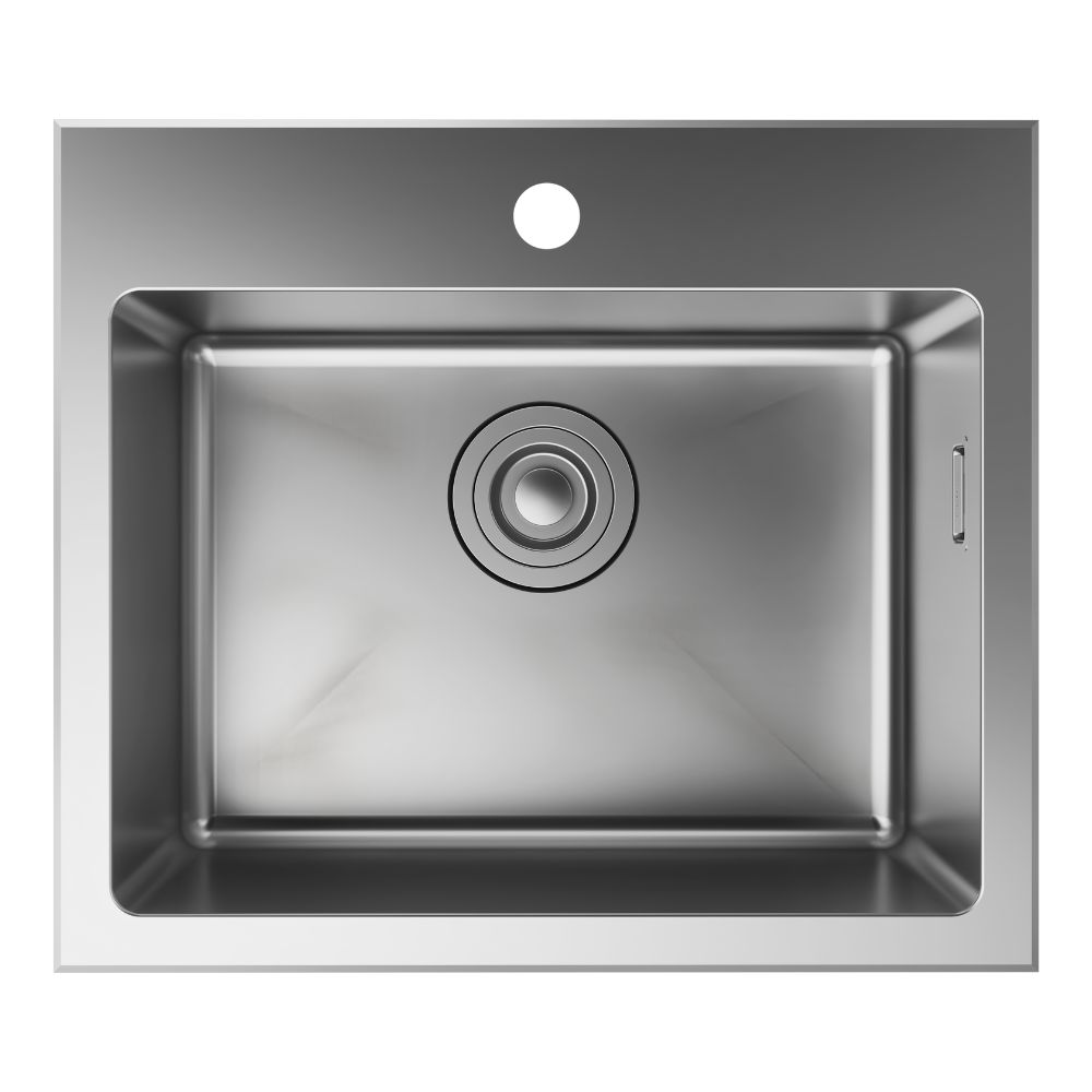 Chậu rửa chén Hansgrohe 43353807 1 hố thép không gỉ S43 - 3