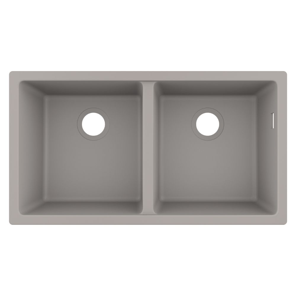 Chậu rửa chén Hansgrohe 43434380 2 hố đá S51 - 3