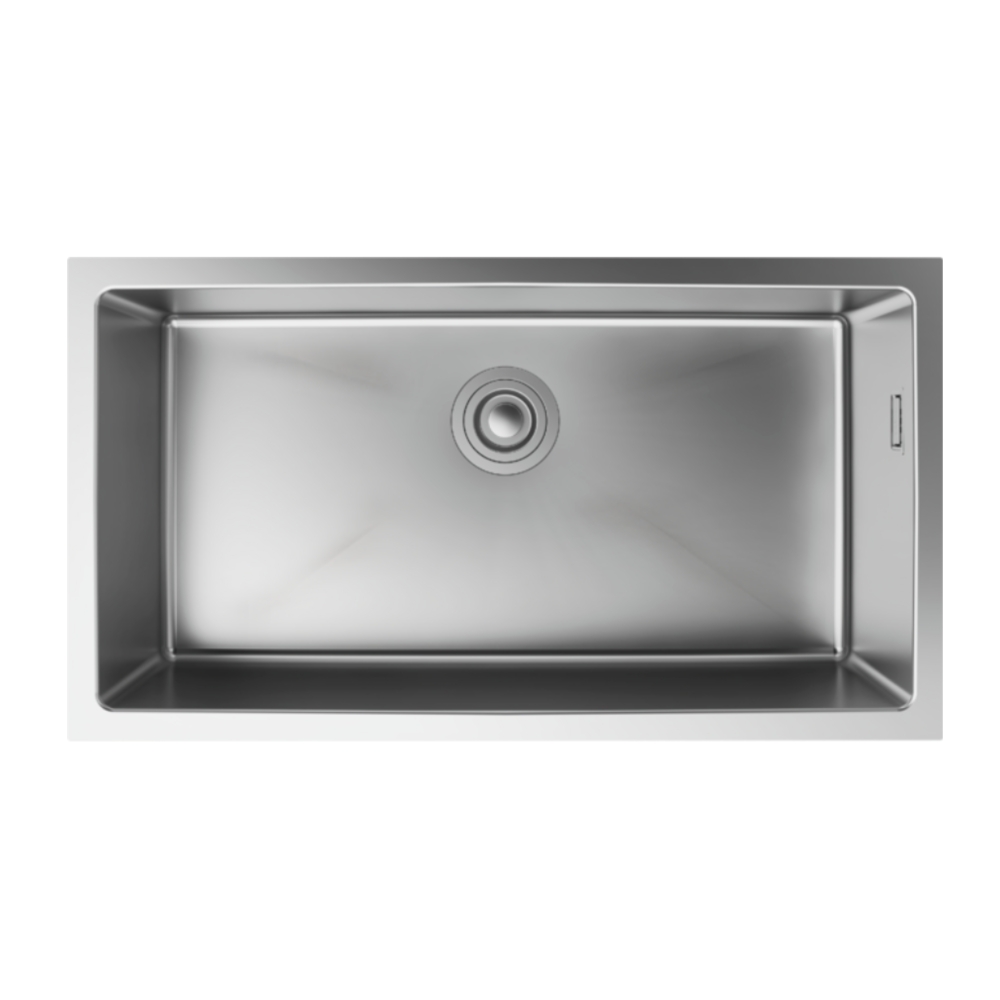 Chậu rửa chén Hansgrohe 43454807 1 hố thép không gỉ S43 - 4