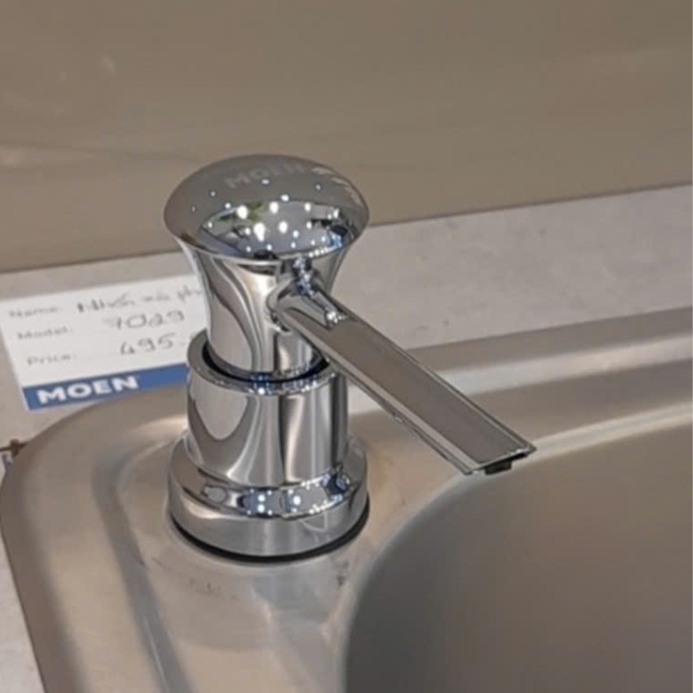Nhấn xà phòng bằng thép không gỉ Moen 7029 - 2