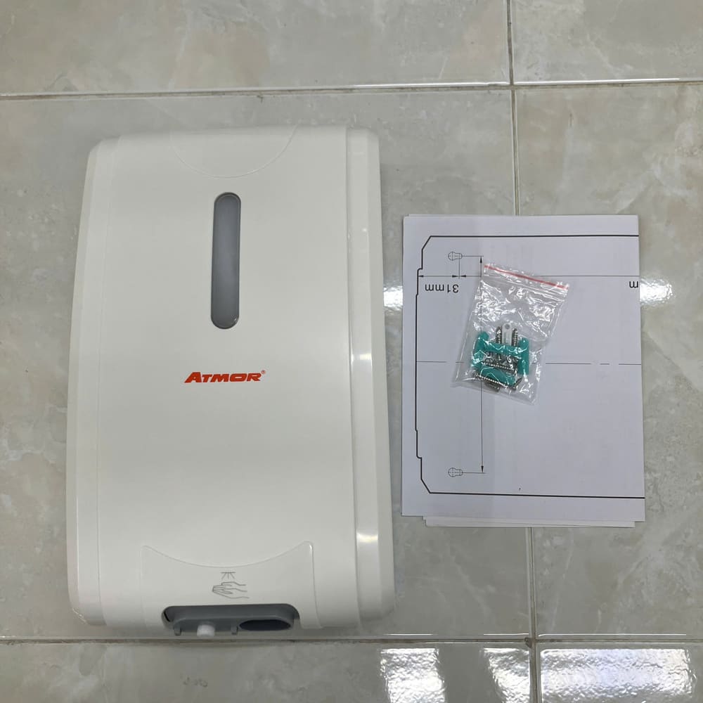 Máy xịt cồn cảm ứng treo tường ATMOR AT-007R (AT007R) - 3