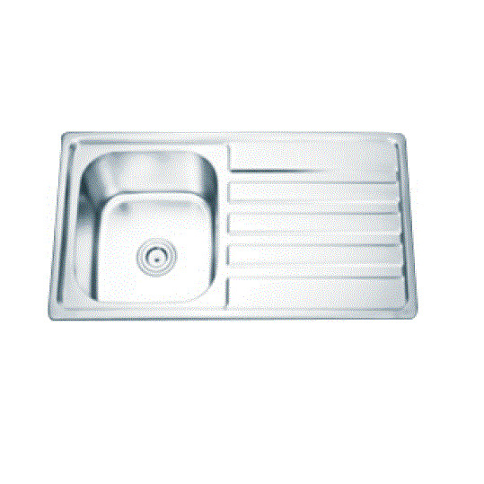 Chậu rửa chén 1 hố 1 cánh ATMOR AT-122C (AT122C) - 4