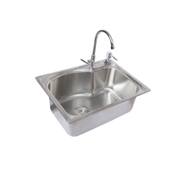 Chậu rửa chén 1 hố 58x43cm ATMOR AT-1G02 (AT1G02) - 3