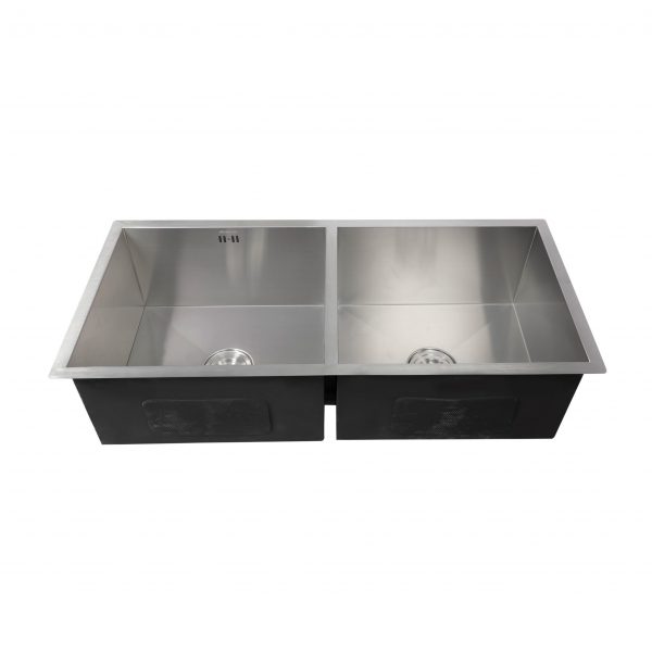 Chậu rửa chén 2 hố âm bàn 98x45cm ATMOR AT-S01 (ATS01) - 2