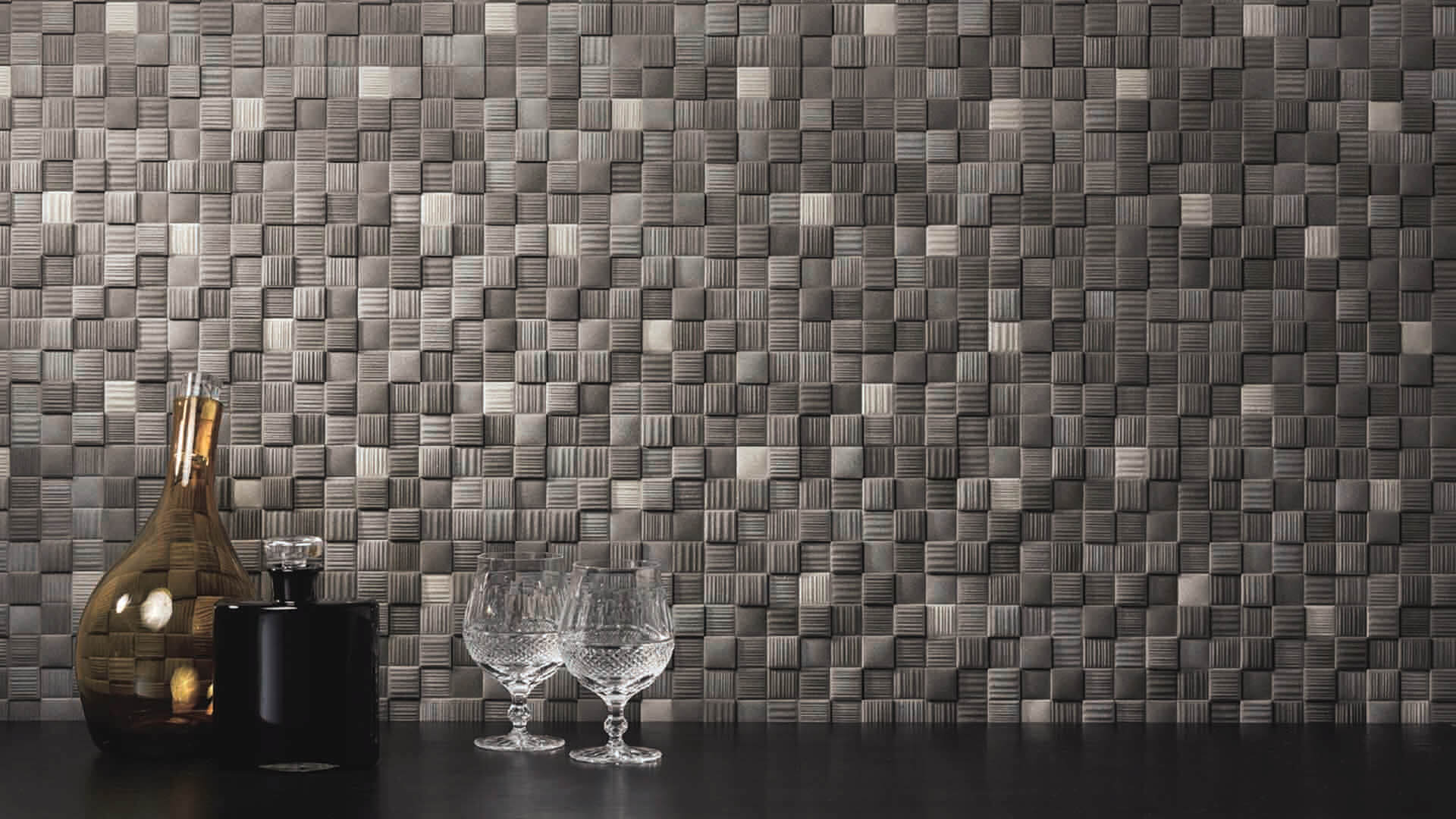 Gạch nội thất ECOCARAT PLUS LUXURY MOSAIC INAX ECP-25NET/LUX - 4