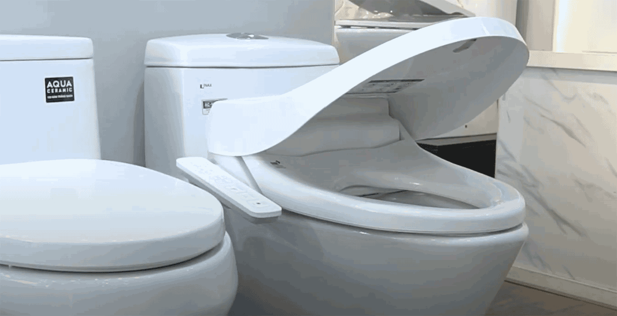Nắp rửa điện tử thông minh INAX CW-H18VN (CWH18VN)