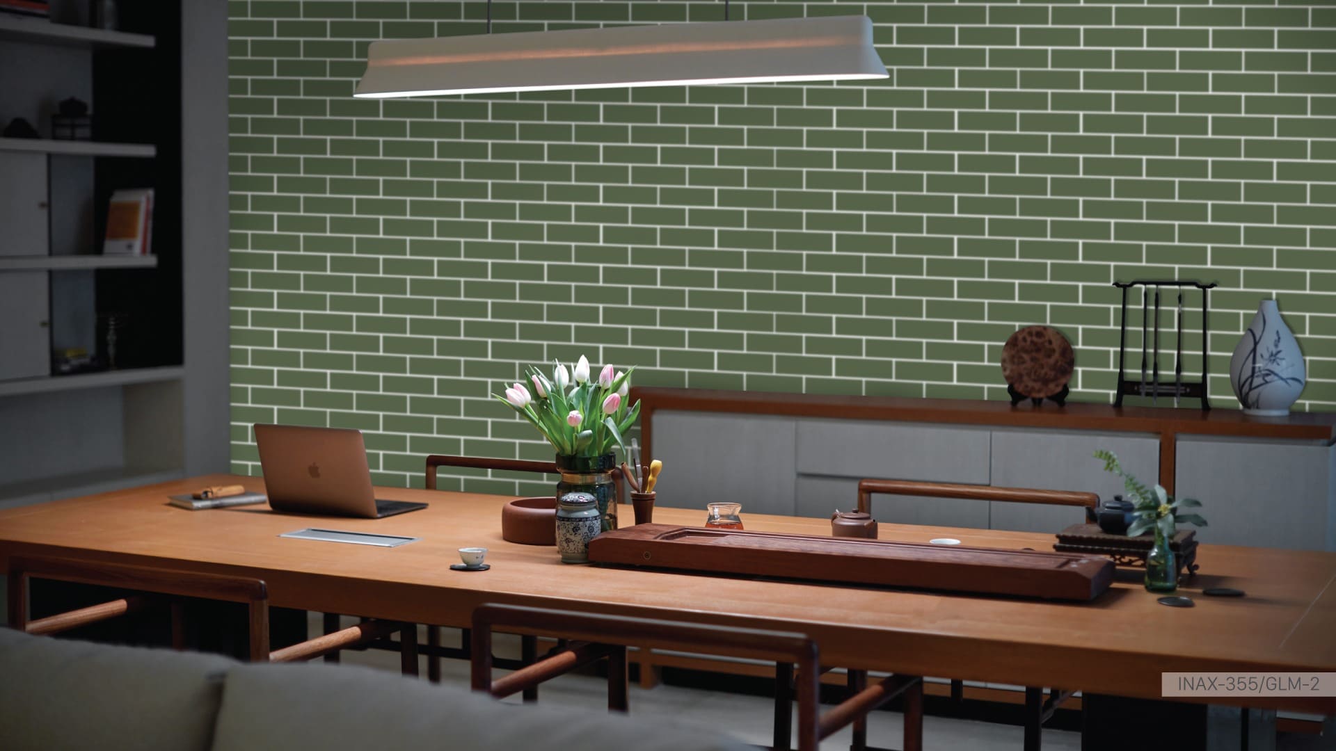 Gạch ốp tường GLAZED MOSAIC INAX-355/GLM - 4