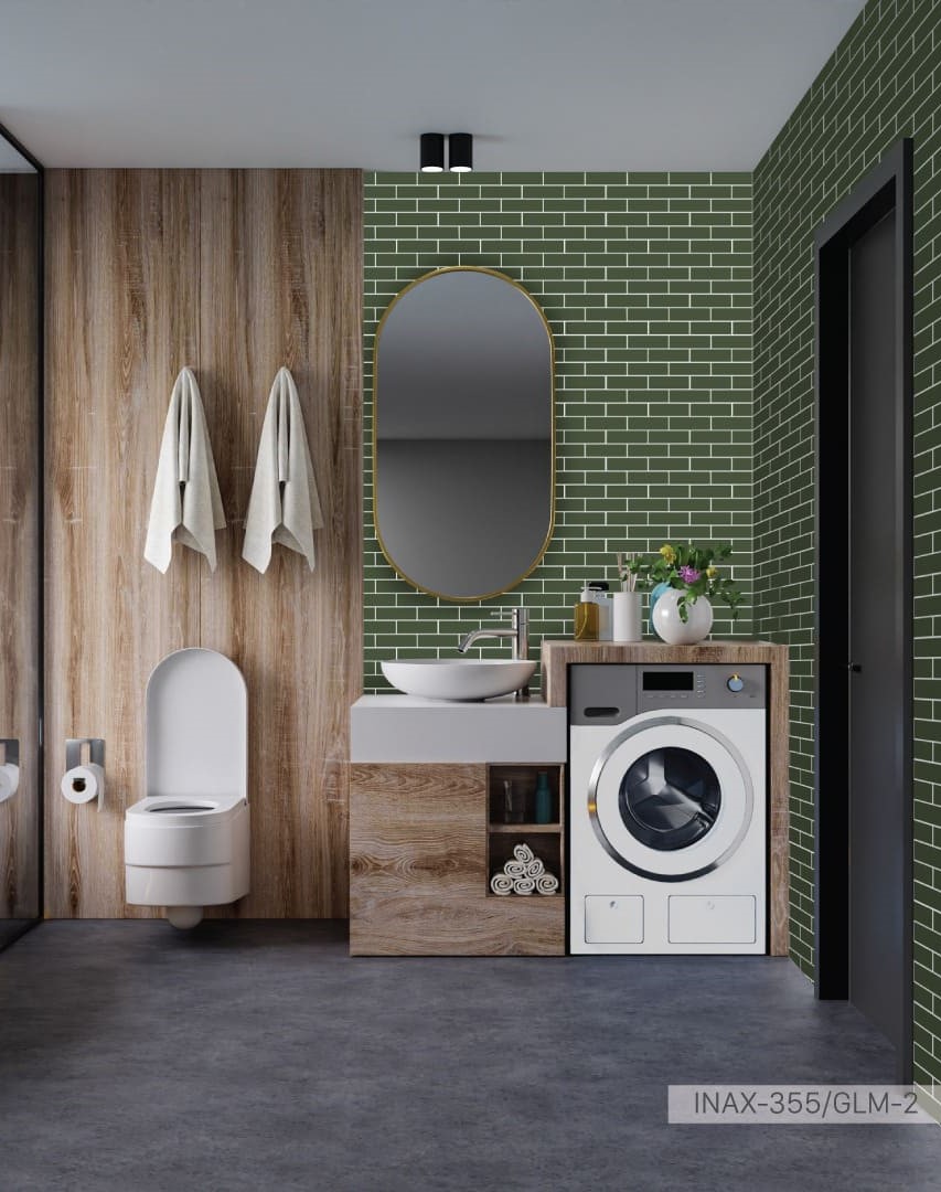 Gạch ốp tường GLAZED MOSAIC INAX-355/GLM - 3