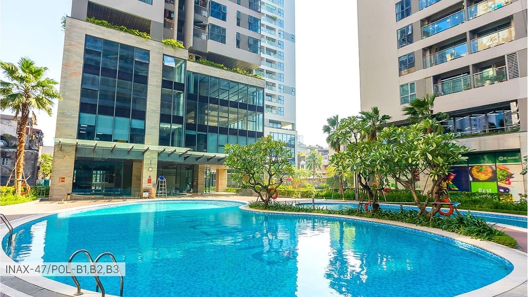 Gạch hồ bơi INAX 47 x 47 47/POL-B1,2,3: G1,2,3 - 7