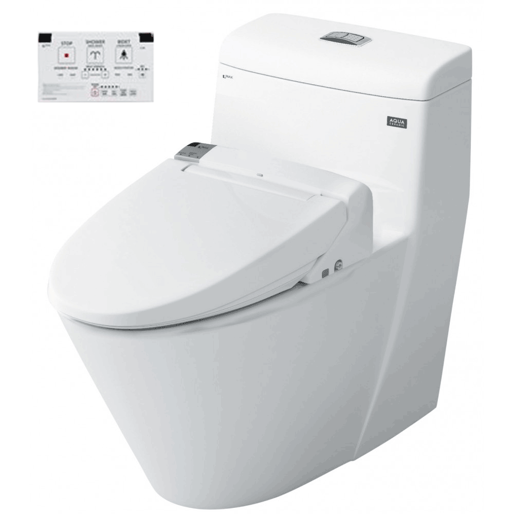Bồn cầu 1 khối nắp điện tử INAX AC-909R + CW-KA22AVN