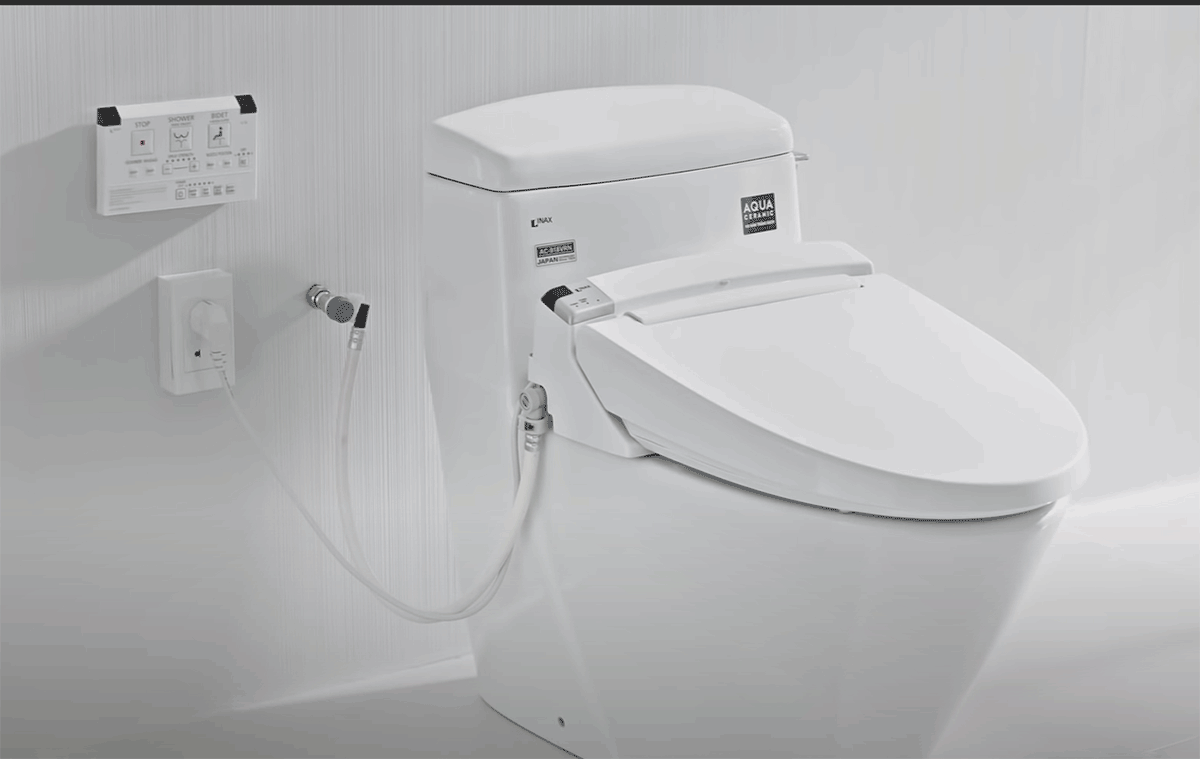 Nắp rửa điện tử INAX thông minh CW-KA22AVN (CWKA22AVN)