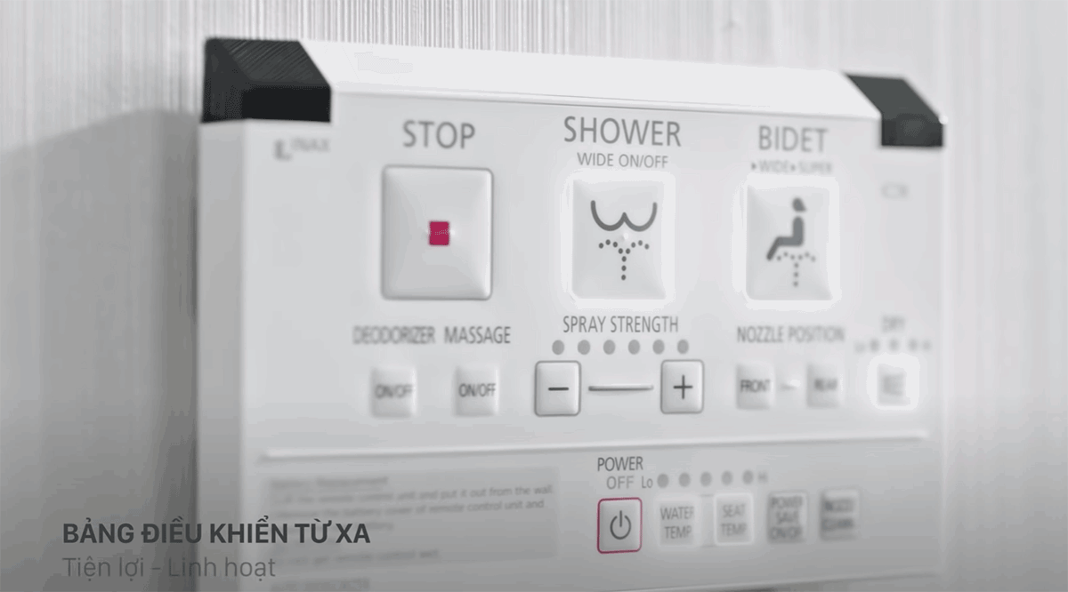 Bồn cầu 1 khối nắp điện tử INAX AC-909R + CW-KA22AVN