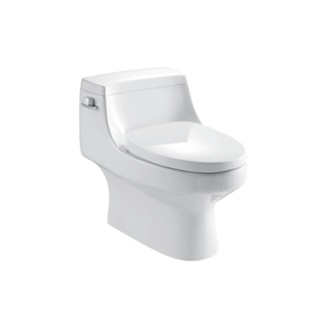 Bồn cầu 1 khối MOEN SW0154C nắp êm