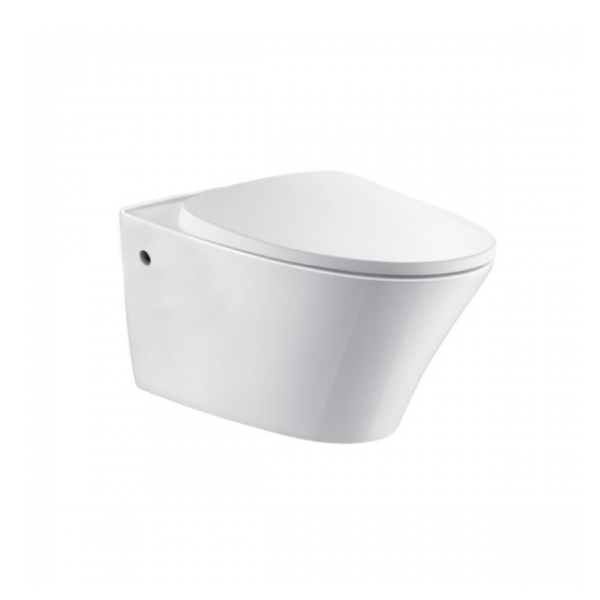Bồn cầu treo tường MOEN SW0313PO nắp êm