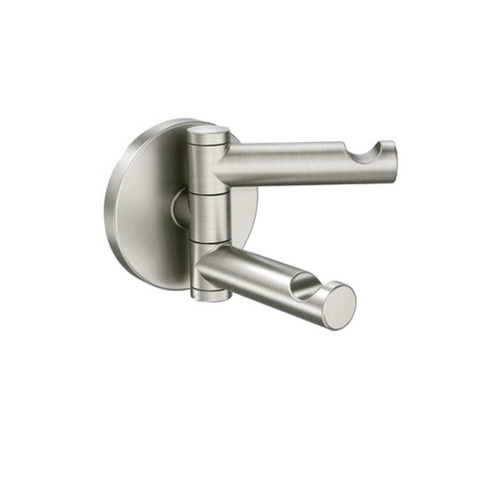 Móc áo đôi mạ Nikel mờ MOEN Align YB0402BN