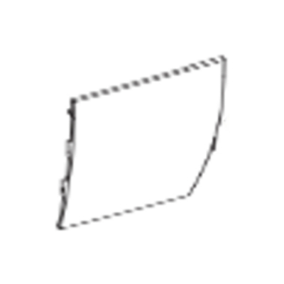 Nắp che bên phải TOTO HH05500#NW1 (CS921VT) - 2