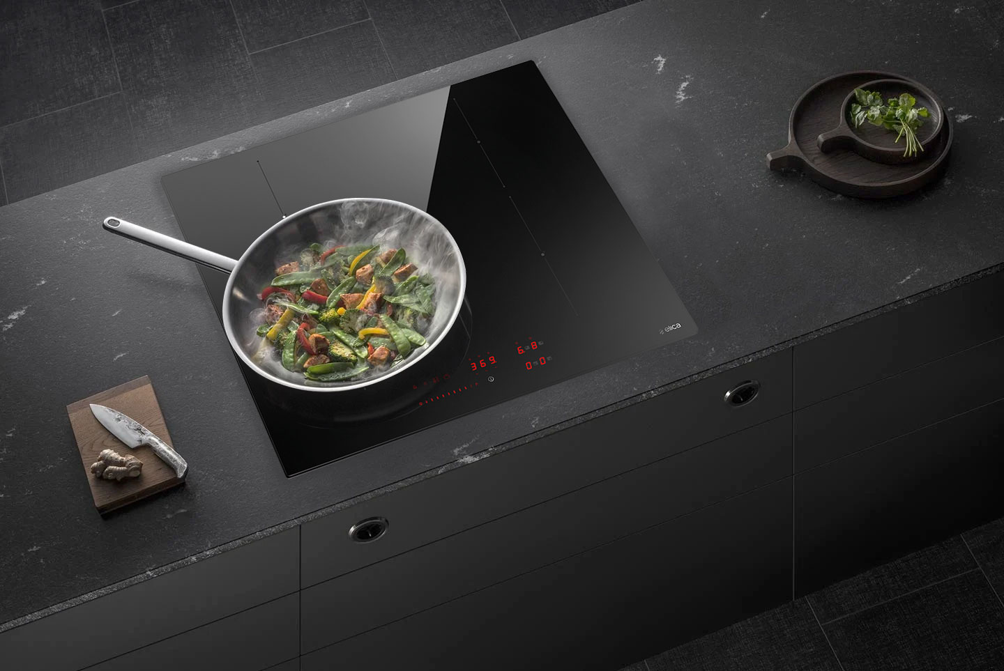 Bếp điện từ ELICA RATIO 604 BL - 4