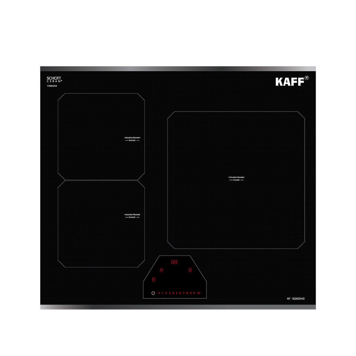 Bếp điện từ 3 vùng nấu KAFF KF-SQ520HID - 3