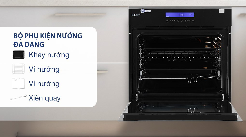 Lò nướng dung tích 67L KAFF KF-T90S - 8