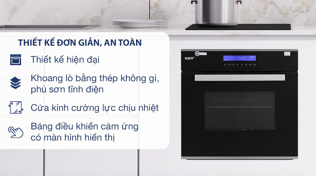 Lò nướng dung tích 67L KAFF KF-T90S - 10