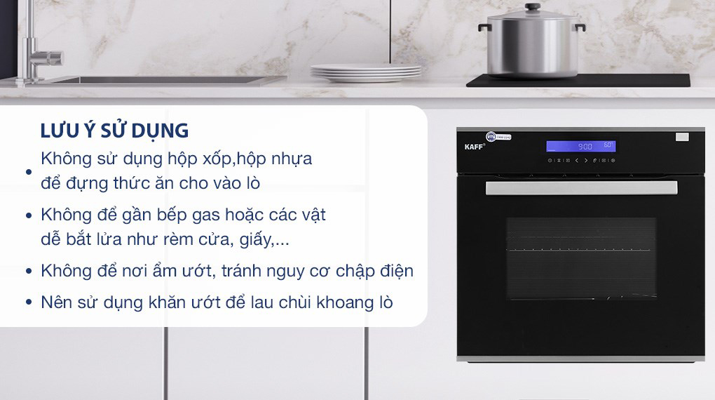 Lò nướng dung tích 67L KAFF KF-T90S - 12