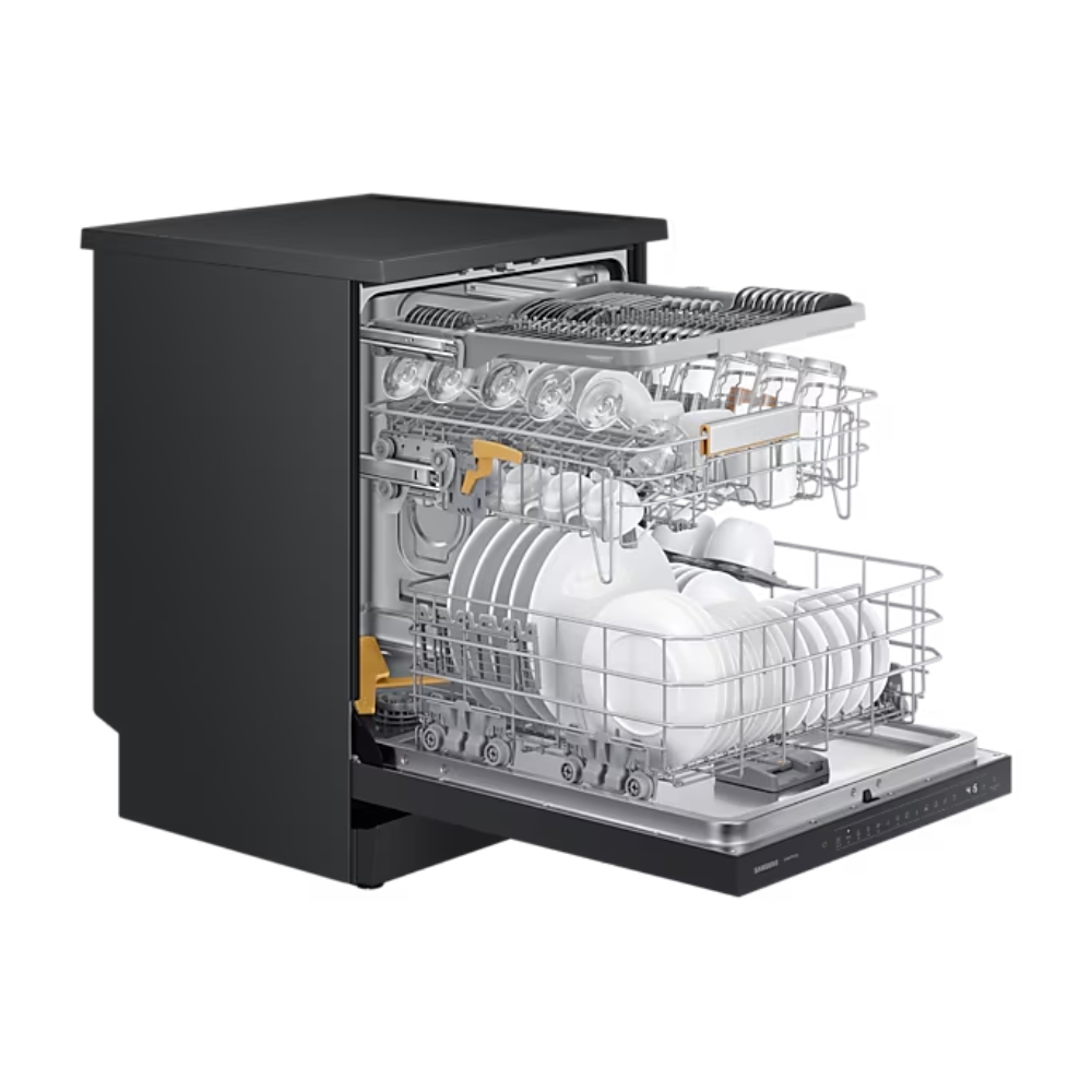 Máy rửa chén Samsung Bespoke hệ thống rửa xoáy kép Water Jet Clean DW60CB750FAPSV - 5