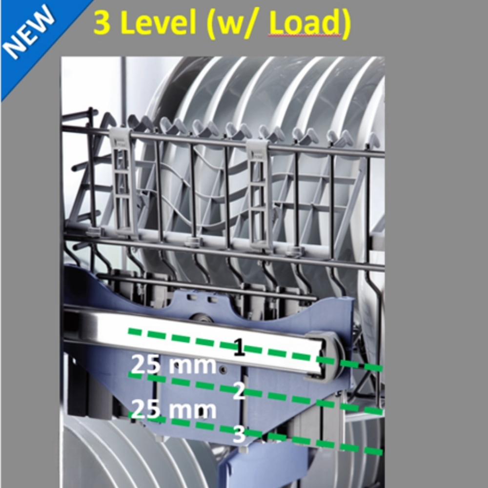 Máy rửa chén bán âm, độc lập KAFF KF-W45A1A401J - 2