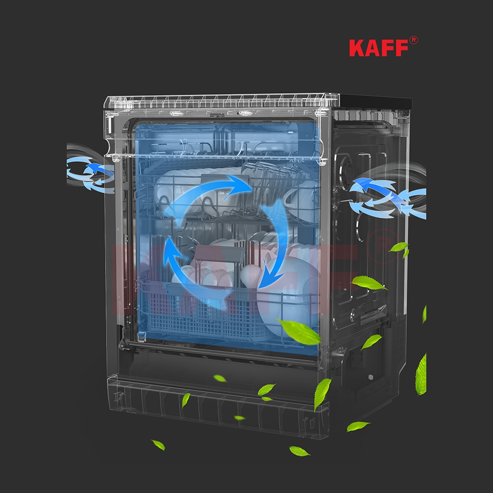 Máy rửa chén âm tủ bán phần KAFF KF-GARDE820SEMI - 3