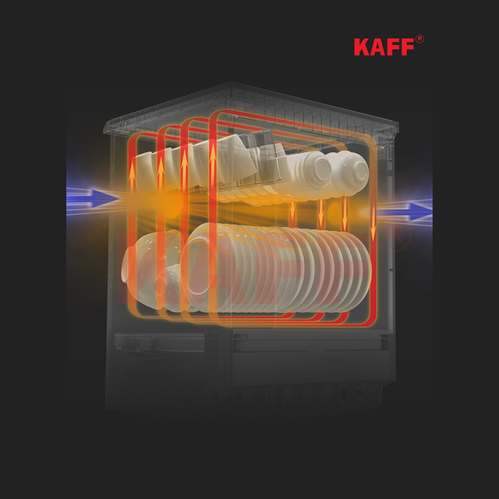 Máy rửa chén âm tủ bán phần KAFF KF-GARDE820SEMI - 4