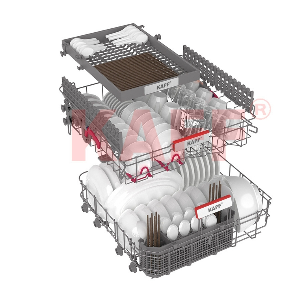 Máy rửa chén độc lập KAFF KF-SBL775BNewPlus - 4