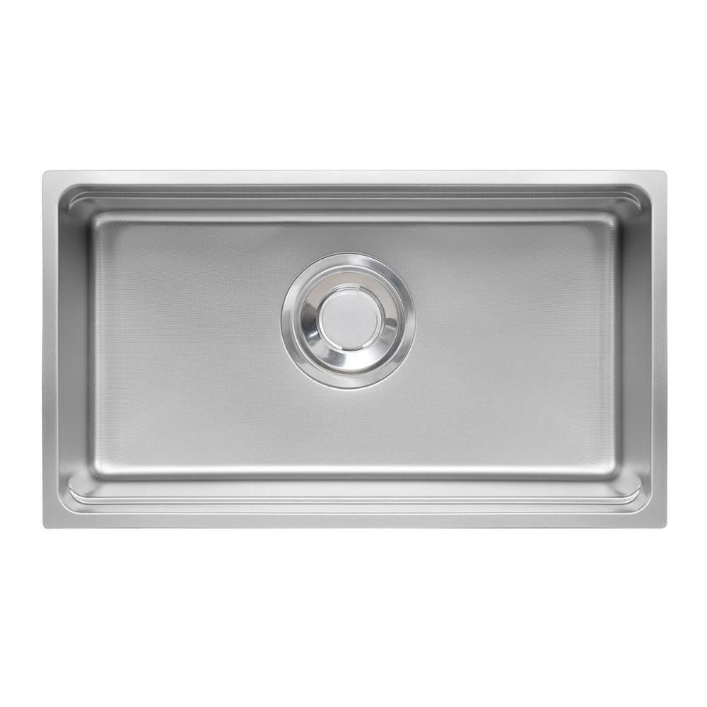 Chậu rửa chén Posco 304 Linen dập nổi Kluger KU7844FS Basic - 10