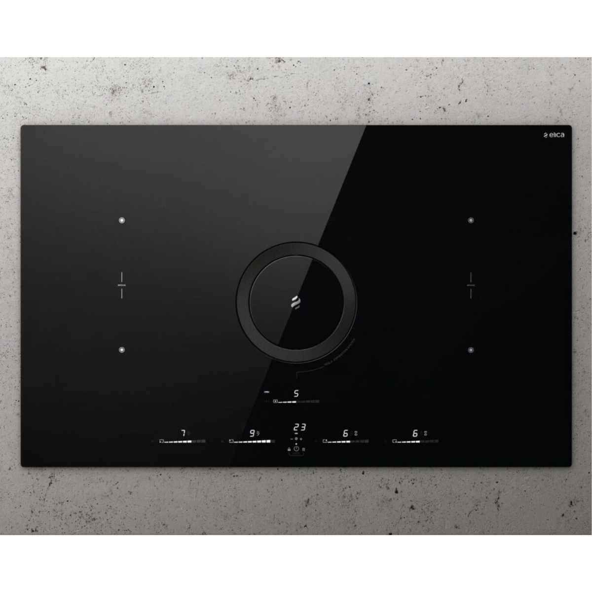 Bếp điện từ kết hợp máy hút mùi ELICA NIKOLA TESLA SWITCH GLOW - 9