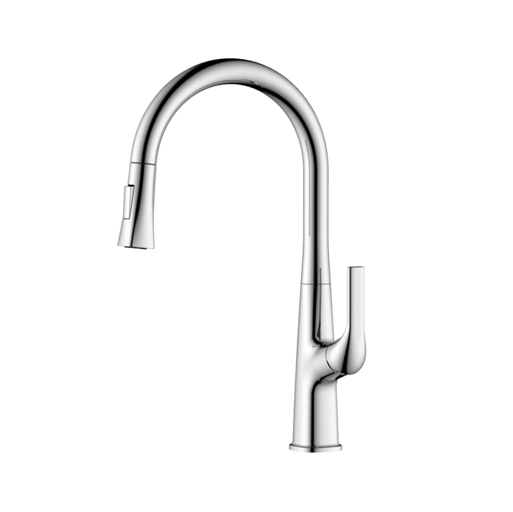 Vòi chậu bếp nóng lạnh dây rút HARMONY KLUGER KLF0002C (KLF0002B) - 16