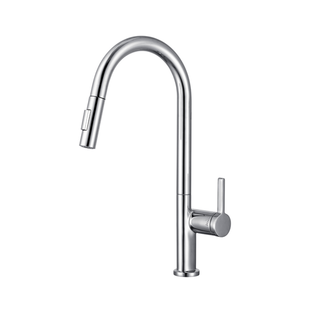 Vòi chậu bếp nóng lạnh dây rút VINCENT KLUGER KLF0003C - 15