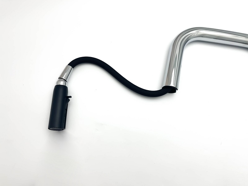 Vòi chậu bếp nóng lạnh dây rút LEO KLUGER KLF0015C - 8
