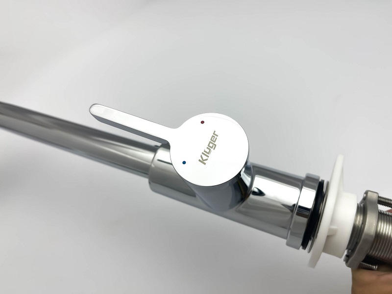 Vòi chậu bếp nóng lạnh dây rút LEO KLUGER KLF0015C - 9
