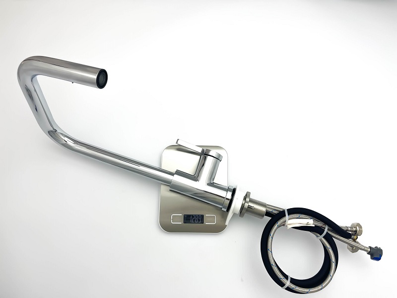 Vòi chậu bếp nóng lạnh dây rút LEO KLUGER KLF0015C - 10