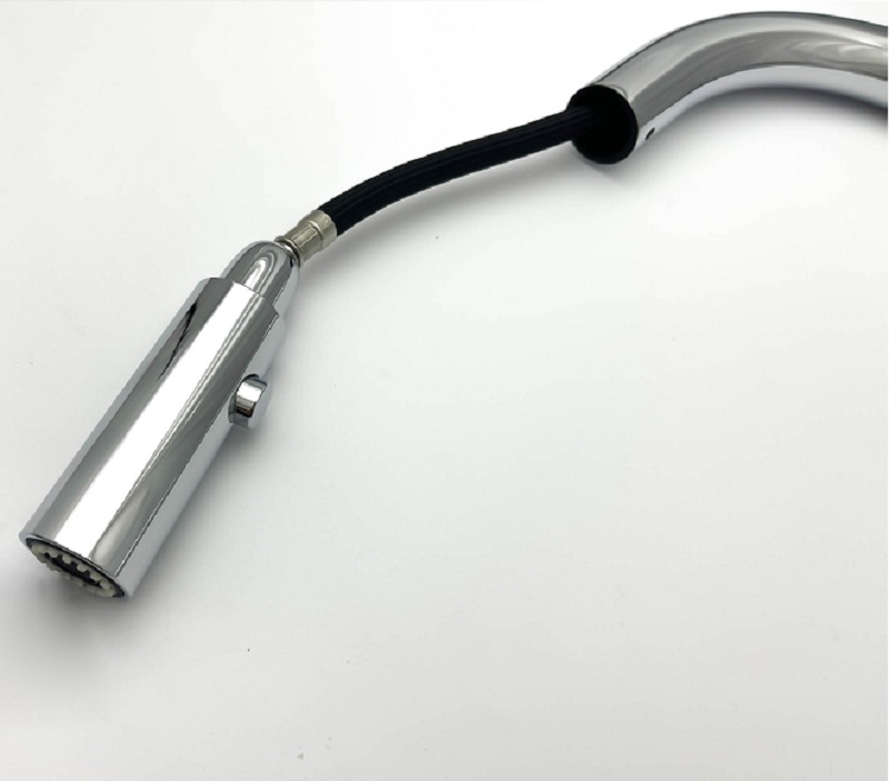 Vòi chậu bếp nóng lạnh dây rút JADE KLUGER KLF0010B (KLF0010C) - 11