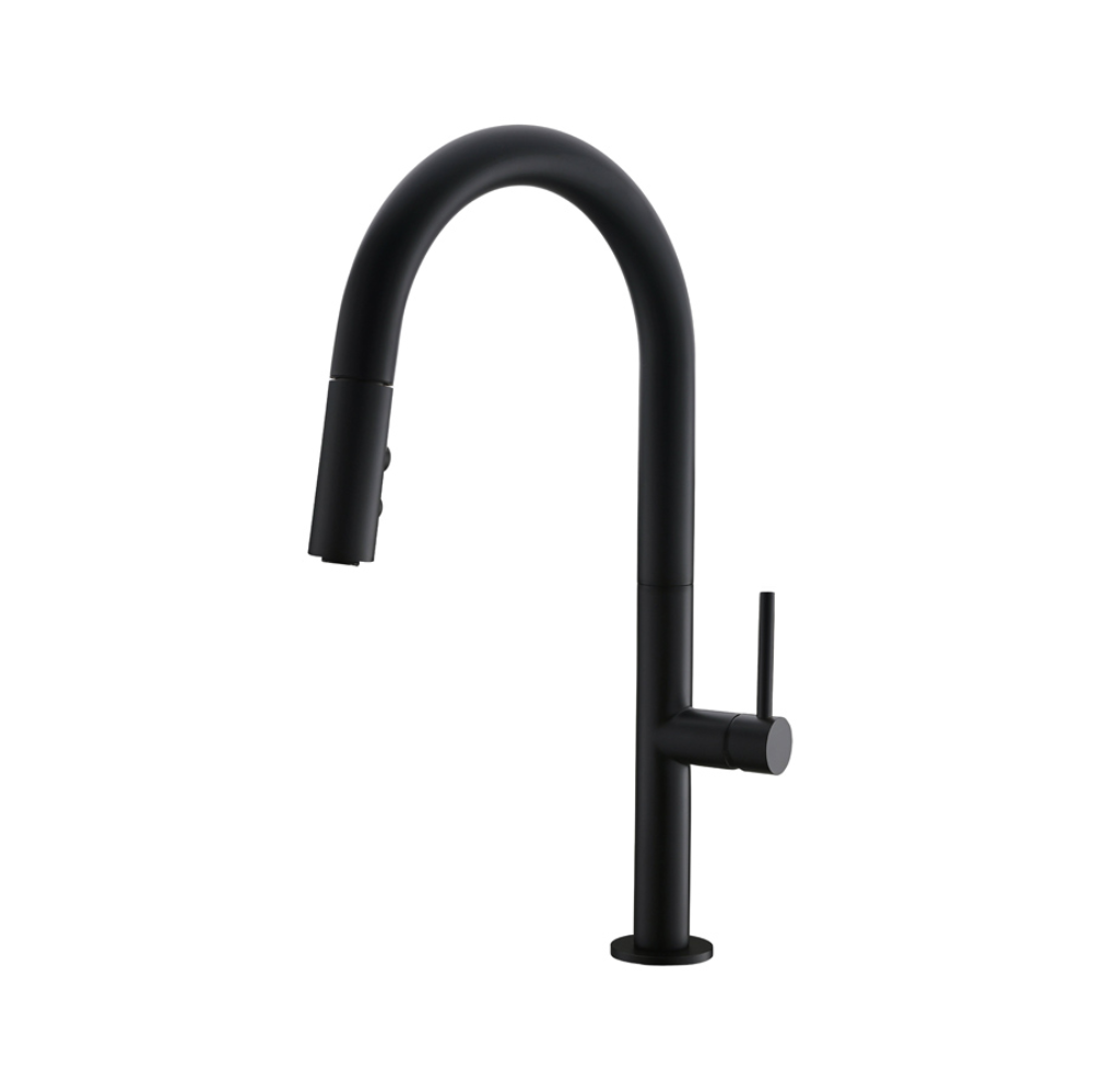 Vòi chậu bếp nóng lạnh dây rút JADE KLUGER KLF0010B (KLF0010C) - 17