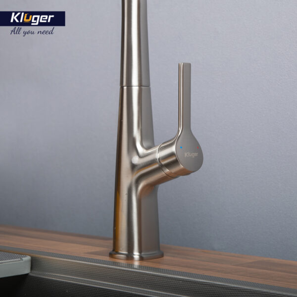 Vòi bếp nóng lạnh dây rút RAIN KLUGER KLF0018B / KLF0018S - 26