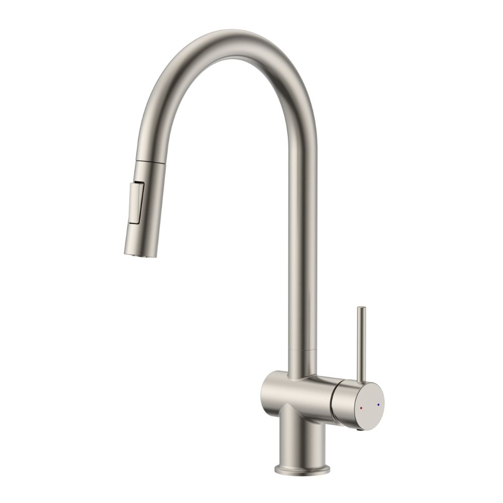 Vòi chậu bếp nóng lạnh dây rút RENE KLUGER KLF0008SS / KLF0008SC / KLF0008SB - 4