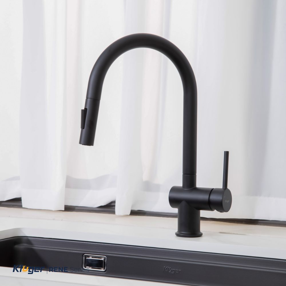Vòi chậu bếp nóng lạnh dây rút RENE KLUGER KLF0008SS / KLF0008SC / KLF0008SB - 20