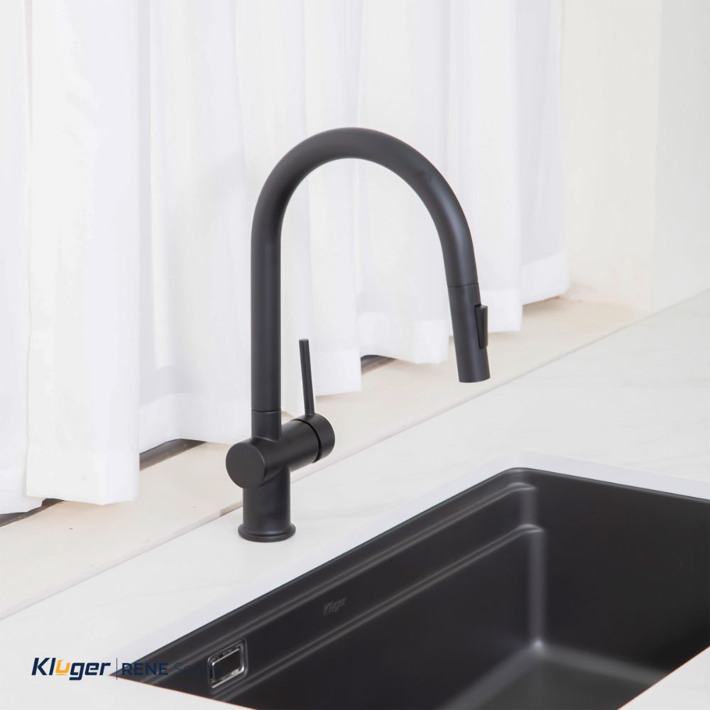 Vòi chậu bếp nóng lạnh dây rút RENE KLUGER KLF0008SS / KLF0008SC / KLF0008SB - 22