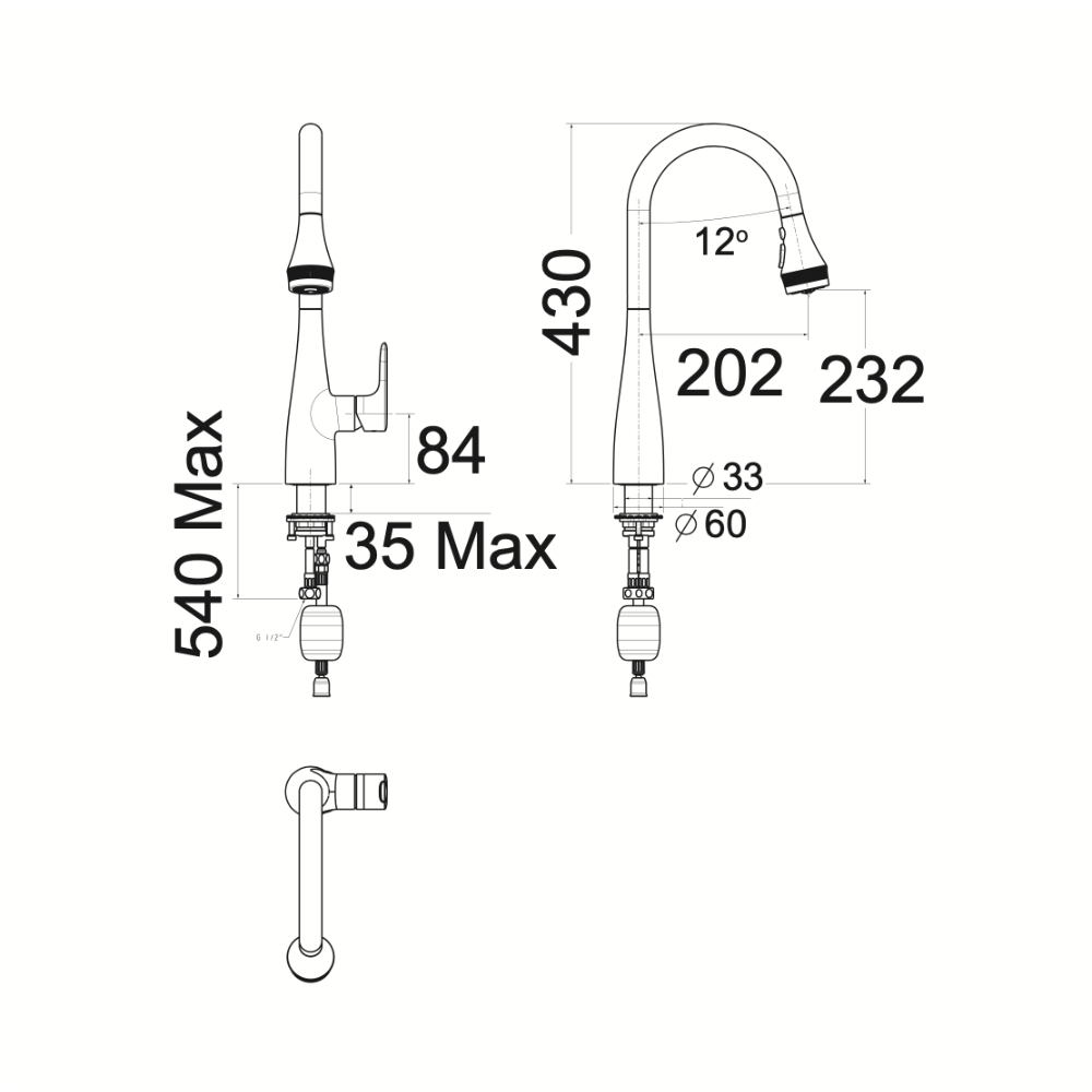 Vòi bếp American Standard 1009150000 - 9