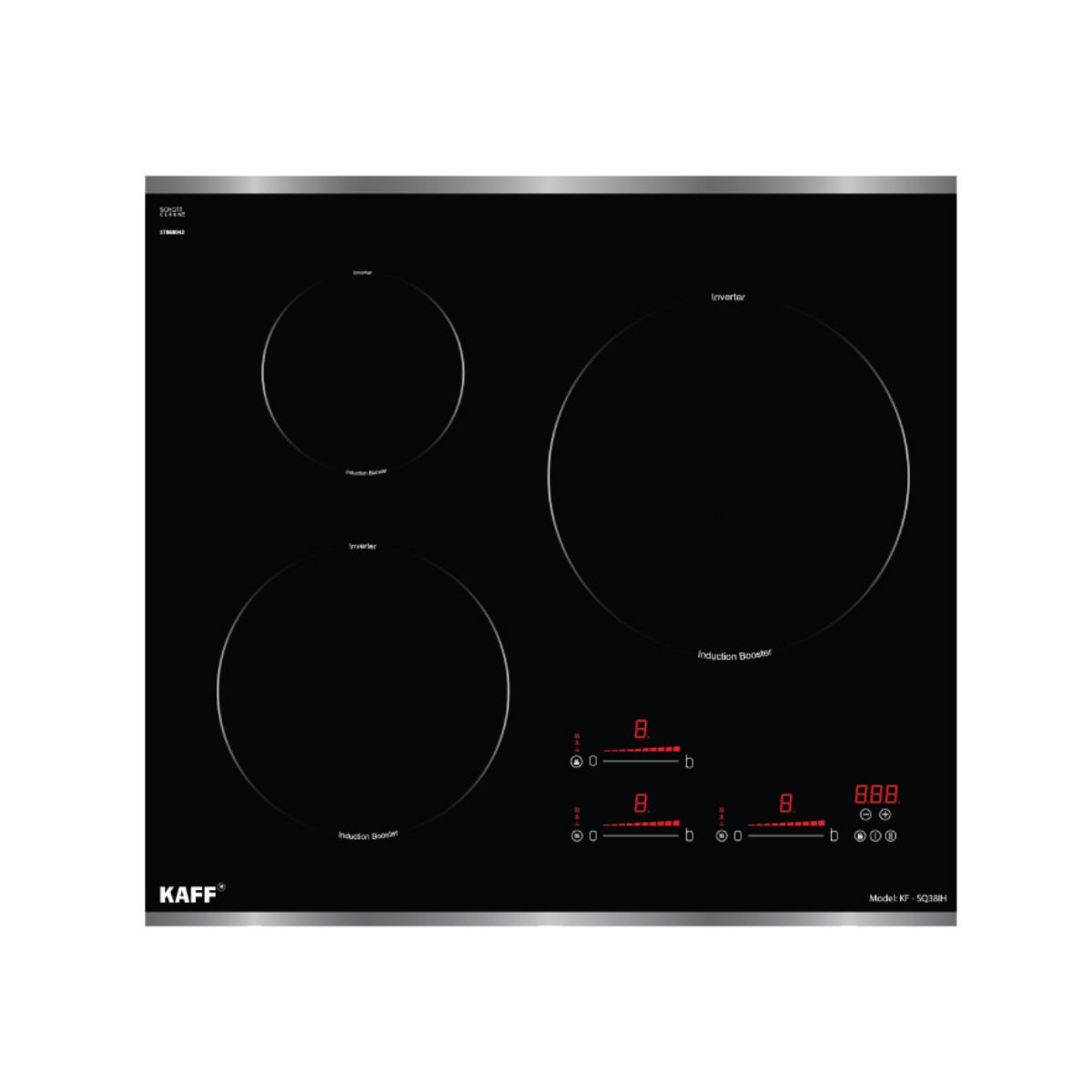 Bếp điện từ 3 vùng nấu KAFF KF-SQ38IH - 3