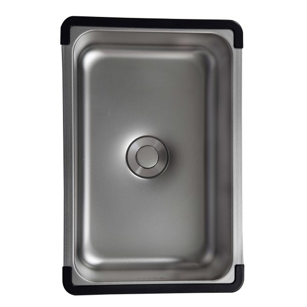 Chậu rửa nhỏ phụ Inox 304 Linen chống xước Kluger KSWB - 401FS - 5