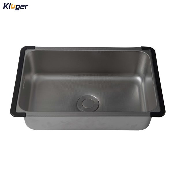 Chậu rửa nhỏ phụ Inox 304 Linen chống xước Kluger KSWB - 401FS - 6