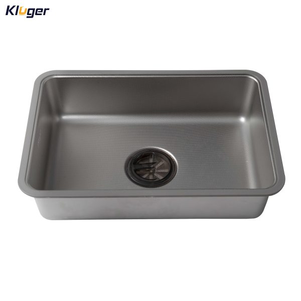Chậu rửa nhỏ phụ Inox 304 Linen chống xước Kluger KSWB - 402FS - 2